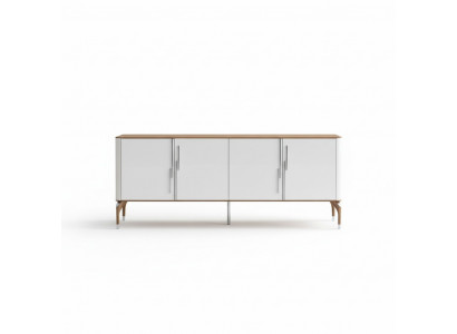 Esszimmer Kommode Sideboard mit Spiegel Modern Neu Luxus Kommoden Holz Design