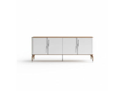 Esszimmer Kommode Sideboard mit Spiegel Modern Neu Luxus Kommoden Holz Design