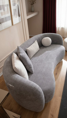 Design Moderne Viersitzer Couch Polster Sofa 4er Sitz Möbel Big Sofas Neu Sofas