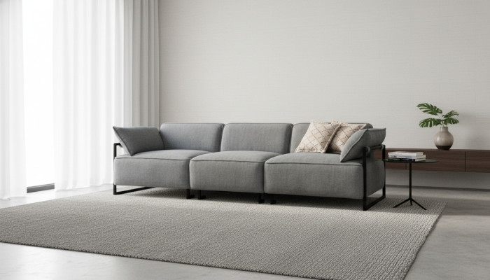 Wohnzimmer Textil Sofa 3 Sitzer Luxus Möbel Sitz Design Couch Lounge neu