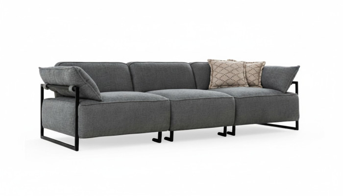Wohnzimmer Textil Sofa 3 Sitzer Luxus Möbel Sitz Design Couch Lounge neu