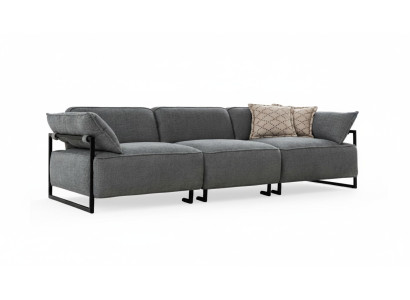 Wohnzimmer Textil Sofa 3 Sitzer Luxus Möbel Sitz Design Couch Lounge neu