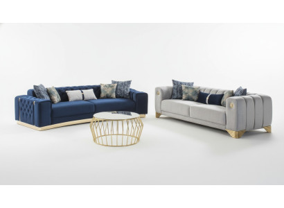 Sofagarnitur 4 3 Sitzer Design Couch Polster Sofas Modern Gruppe Set neu