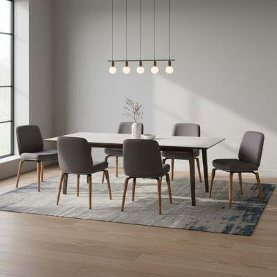 Design 6x Stühle Set Sessel Stuhl Gruppe Gastronomie Neu Esszimmer Küche Gruppen