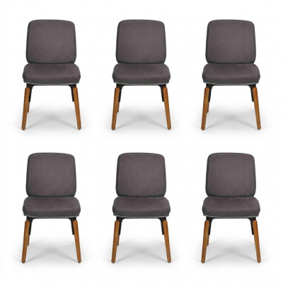 Design 6x Stühle Set Sessel Stuhl Gruppe Gastronomie Neu Esszimmer Küche Gruppen