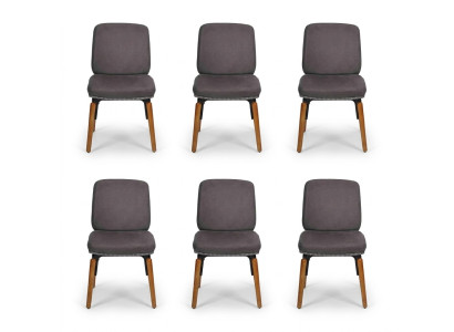 Design 6x Stühle Set Sessel Stuhl Gruppe Gastronomie Neu Esszimmer Küche Gruppen