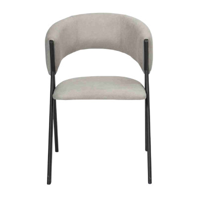 Esszimmer Textil Gruppe Set 4x Sessel Stuhl Design Stoff Polster Stühle