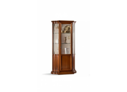 Vitrine Glas Schrank Vitrine Wohnzimmer Holz Anrichte Italienische Möbel