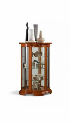 Vitrine Schrank Regal Wohnzimmer Anrichte Klassische Möbel Regale Holz