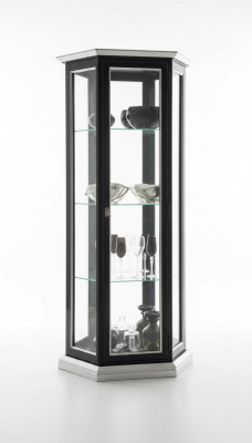 Klassische Vitrine Schrank Vitrinenschrank Vitrinen Anrichten Glas Neu