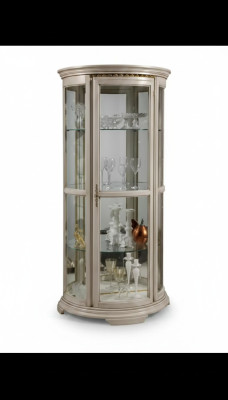 Wohnzimmer Anrichte Glas Schrank Vitrine Wohnzimmer Anrichte Holz Möbel