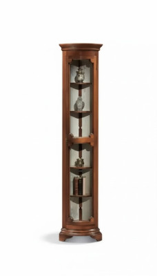 Vitrinen Holz Schränke Wohnzimmer Vitrine Schrank Kommode Regale Neu