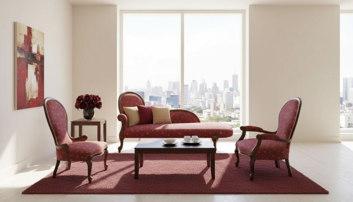 Lounge Sofa Liege Polster Liegen Klassisch Chaiselongue Club Braun Neu