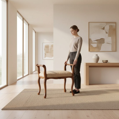 Luxus Bank Klassischer Sitzbank Designer Möbel Wohnzimmer Einrichtung