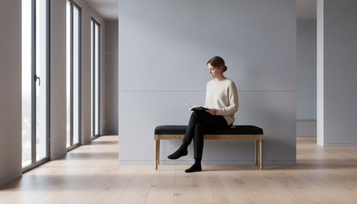 Bank Polsterbank Designer Sitzbank Wohnzimmer Klassischer Möbel Neu