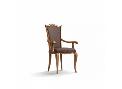 Luxus Neu Sessel Stühl Stühle Esszimmerstuhl Design Polsterstuhl Braun