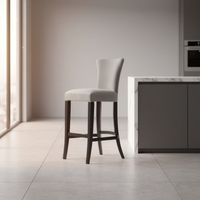 Barhocker Design Barstuhl Elegantes Stoff Barstühle Bar Hocker Stühle