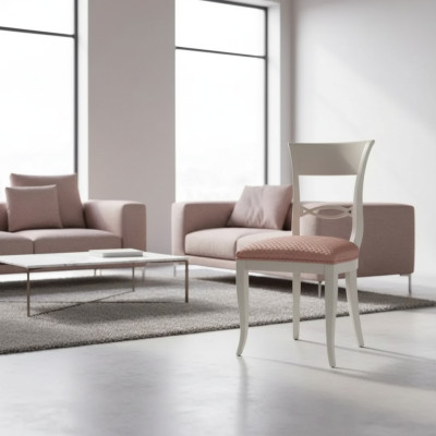 Designer Luxus Klassischer Esszimmer Stuhl Sitz Möbel Lehnstuhl Neu