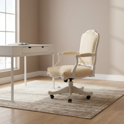 Sessel Kunstleder Polster Drehbar Computer Möbel Büro Stuhl Chefsessel