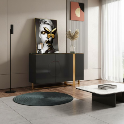 Kommode Holz Schränke Anrichte Möbel Kommode Sideboard Schrank Modern