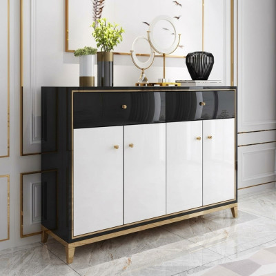 Kommode Schrank Sideboard Weiß Modern Kommoden Esszimmer Holz Luxus Neu