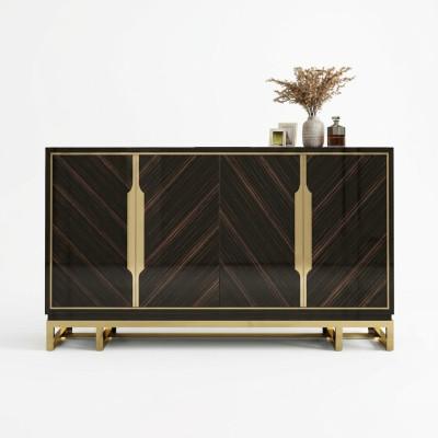 Kommode Sideboard Schrank Luxus Schrank Regal Möbel Holzschrank Neu