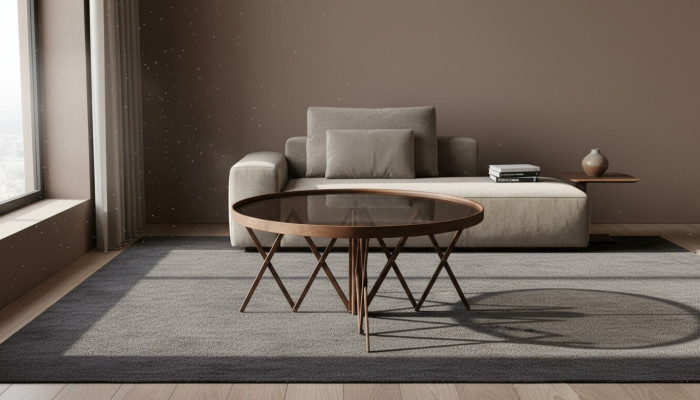 Wohnzimmer Couchtisch Rund Tisch Designer Einrichtung Luxus Möbel