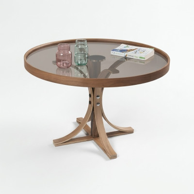 Luxus Couchtisch Wohnzimmer Rund Kaffee Tisch Möbel Designer Einrichtung