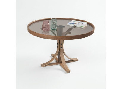 Luxus Couchtisch Wohnzimmer Rund Kaffee Tisch Möbel Designer Einrichtung