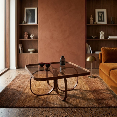 Designer Möbel Couchtisch Beistelltisch Luxus Wohnzimmer Glastisch