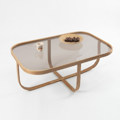 Wohnzimmer Couchtisch Moderner Luxus Möbel Glastisch Beistell Tisch