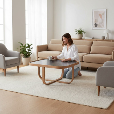 Designer Couchtisch Moderner Beistelltische Luxus Wohnzimmer Möbel