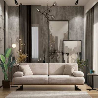 Wohnzimmer Modern Dreisitzer Sofa Couch Design Polstersofas Luxus Möbel