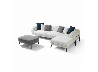 Wohnzimmer Ecksofa L-Form Polstersofas Luxus Modern Möbel Sofa Couch