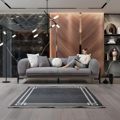 Luxus Sofa Dreisitzer Couch Wohnzimmer Modern Polstersofas Design Neu