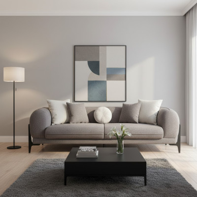 Luxus Sofa Dreisitzer Couch Wohnzimmer Modern Polstersofas Design Neu