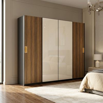 Kleiderschrank Luxus Neu Schlafzimmer Modern Schrank Holz Möbel Design