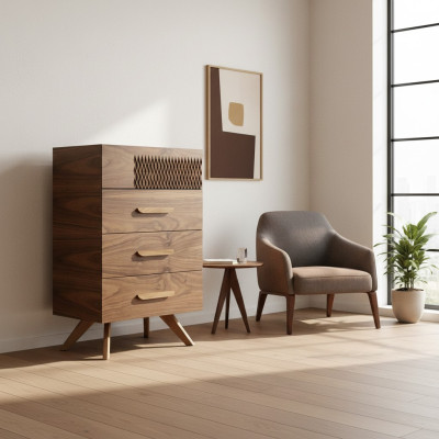 Modern Schlafzimmer Kommode Design Luxus Stil Holzschrank Neu Möbel