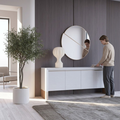Esszimmer Design Sideboard Modern Holzschrank Luxus Möbel Neu