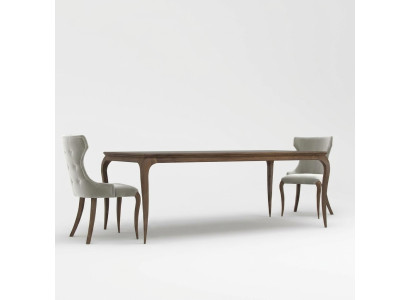 Modern Einrichtung Esstisch 4x Stühle Luxus Esszimmer Möbel Design Neu