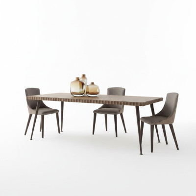 Komplett Einrichtung Esstisch Stühle Set Design Tisch Esszimmer Sideboard