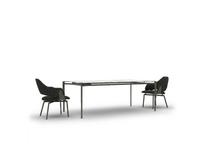 Modern Esszimmer Möbel Esstisch 4x Stühle Luxus Einrichtung Tisch Neu