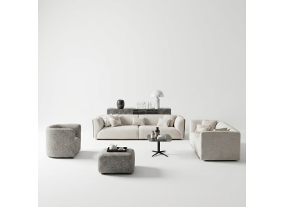 Polstermöbel Wohnzimmer Viersitzer Sofa Couch Dreisitzer Einrichtung Sessel Neu