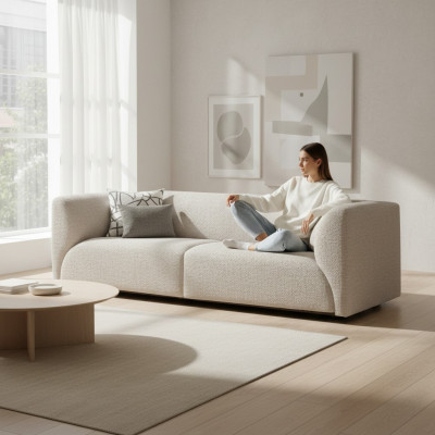 Polstermöbel Wohnzimmer Luxus Sofa Couch Dreisitzer Modern Designer Neu