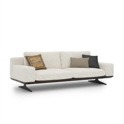 Luxus Dreisitzer Sofa Polstermöbel Couch Modern Wohnzimmer Designer Einrichtung