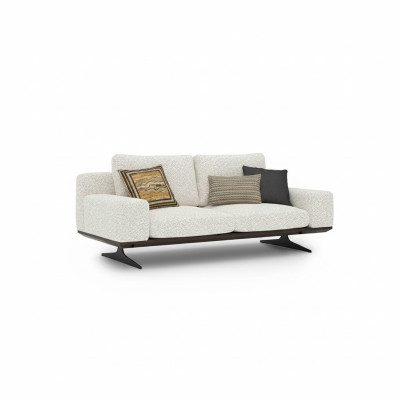 Wohnzimmermöbel Sofa Couch Zweisitzer Modern Luxus Polstermöbel Neu
