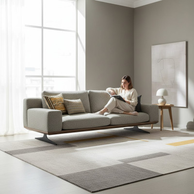 Wohnzimmer Sofa Dreisitzer Modern Couch Polstersofa Luxus Polstermöbel