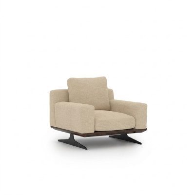 Designer Sessel Wohnzimmer Einrichtung Textil lModern Polstermöbel Neu
