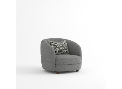 Modern Möbel Sessel Polstersitz Designer Einrichtung Polstermöbel Textil Neu