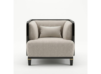 Neu Modern Möbel Wohnzimmer Sessel Designer Einrichtung Weiß Polstersitz